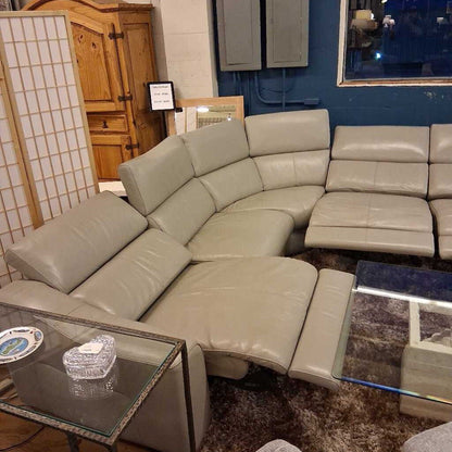 Dania Megalo Leather Sectional