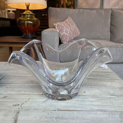 Glass Wave Bowl