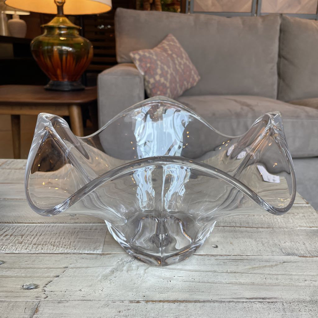 Glass Wave Bowl