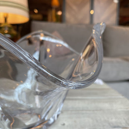 Glass Wave Bowl
