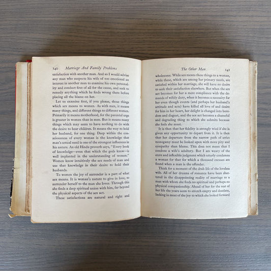 Vintage Marriage & Family Problems Book SMALLS