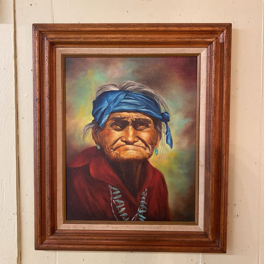 Wise Ol' Native American Portrait