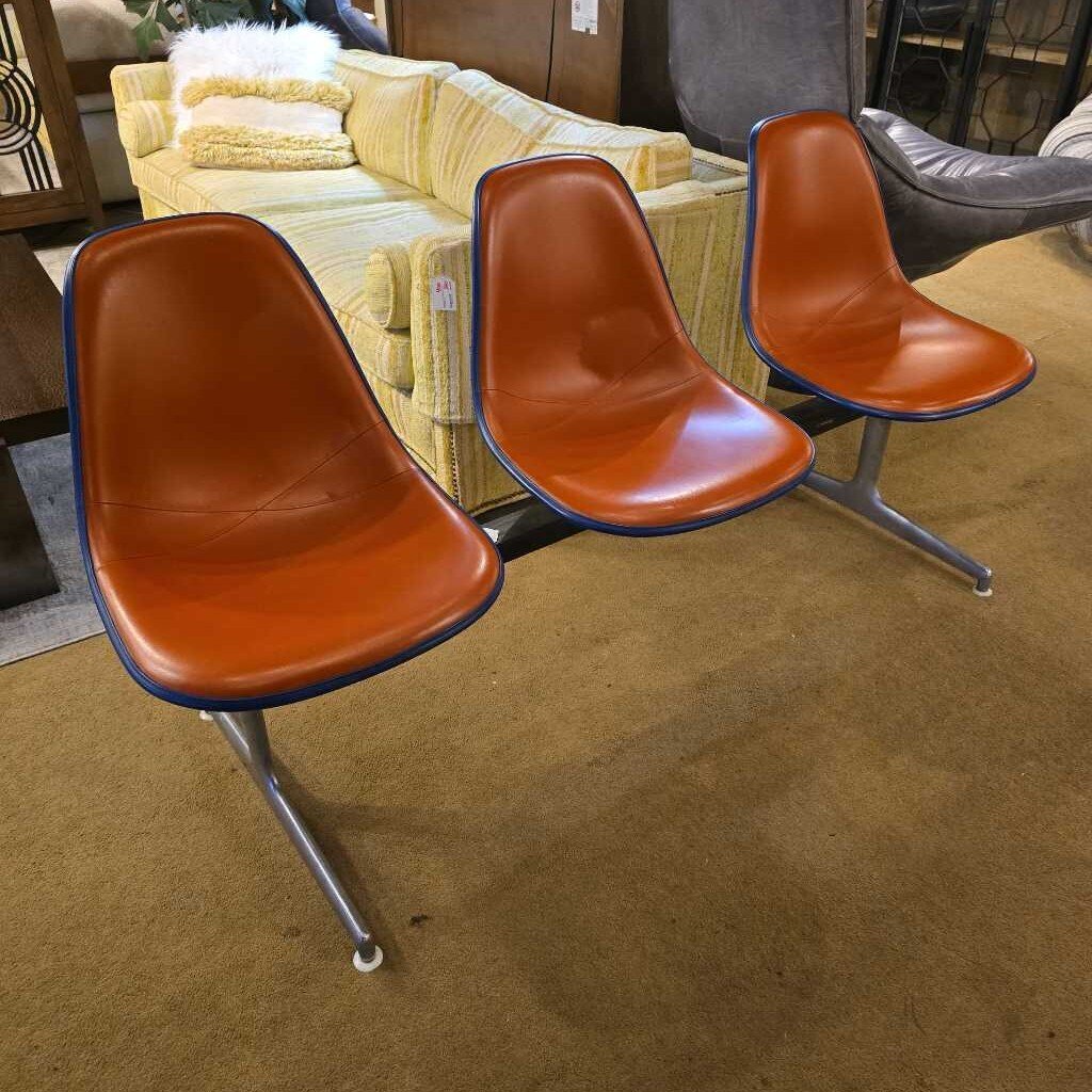 Herman Miller Three Seat Airport Chairs