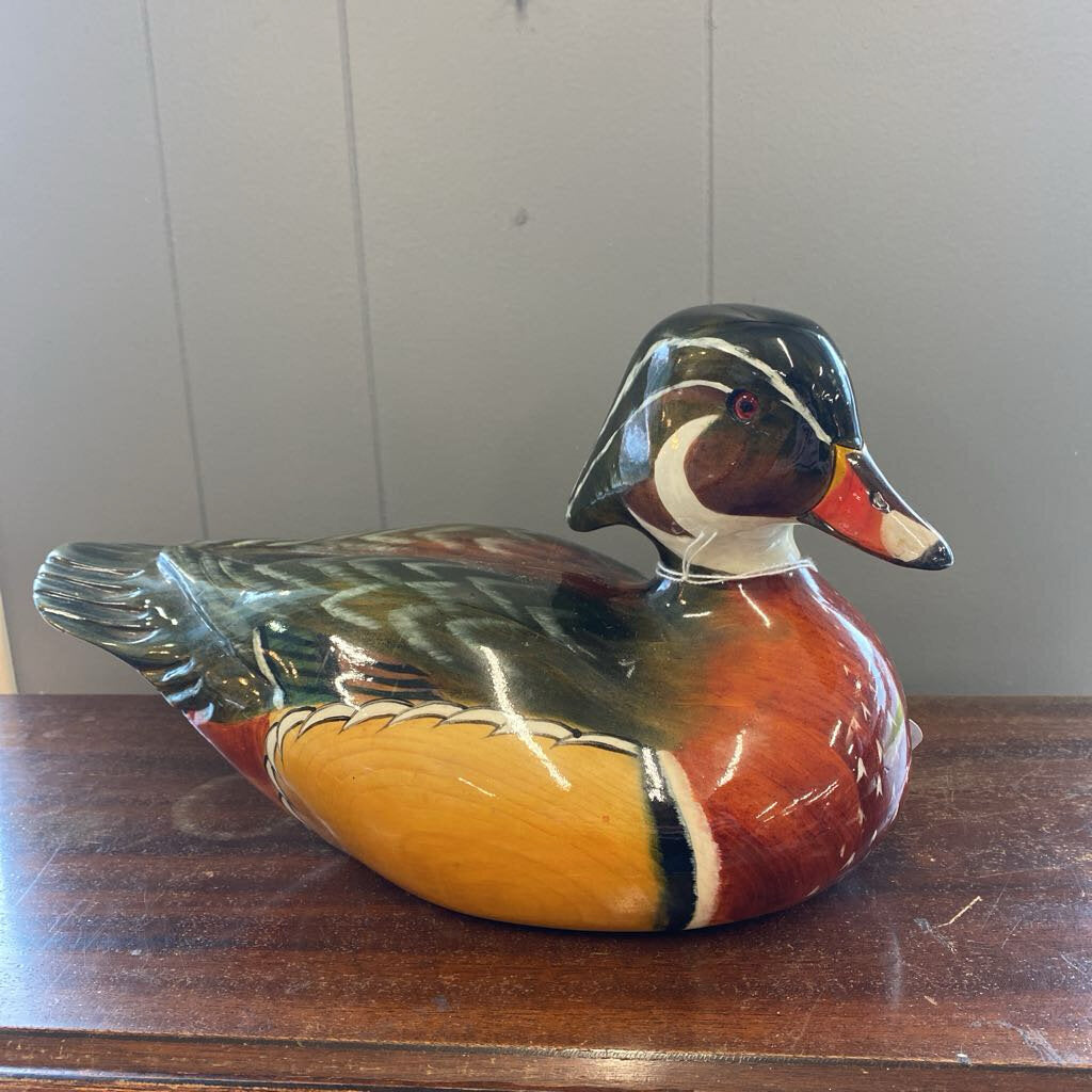 Hand Crafted Wood Wood Duck