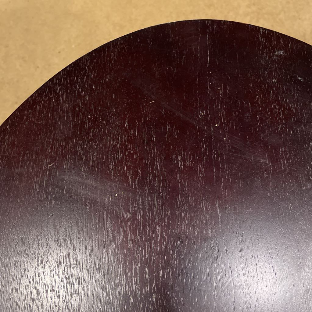 Oval Entry Table with Shelf C SIDE TABLES