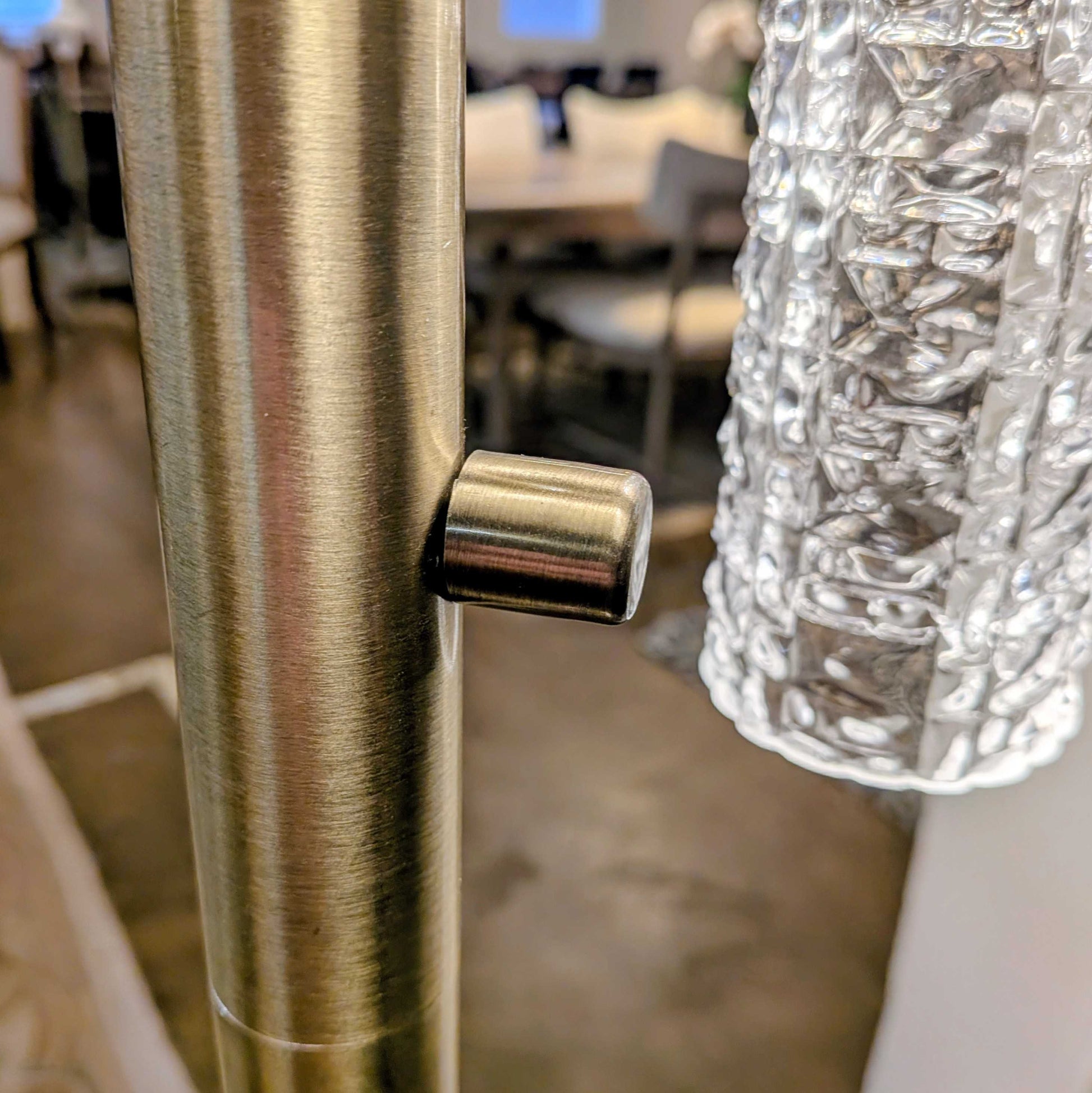 Antique Brass LED Floor Lamp LAMPS