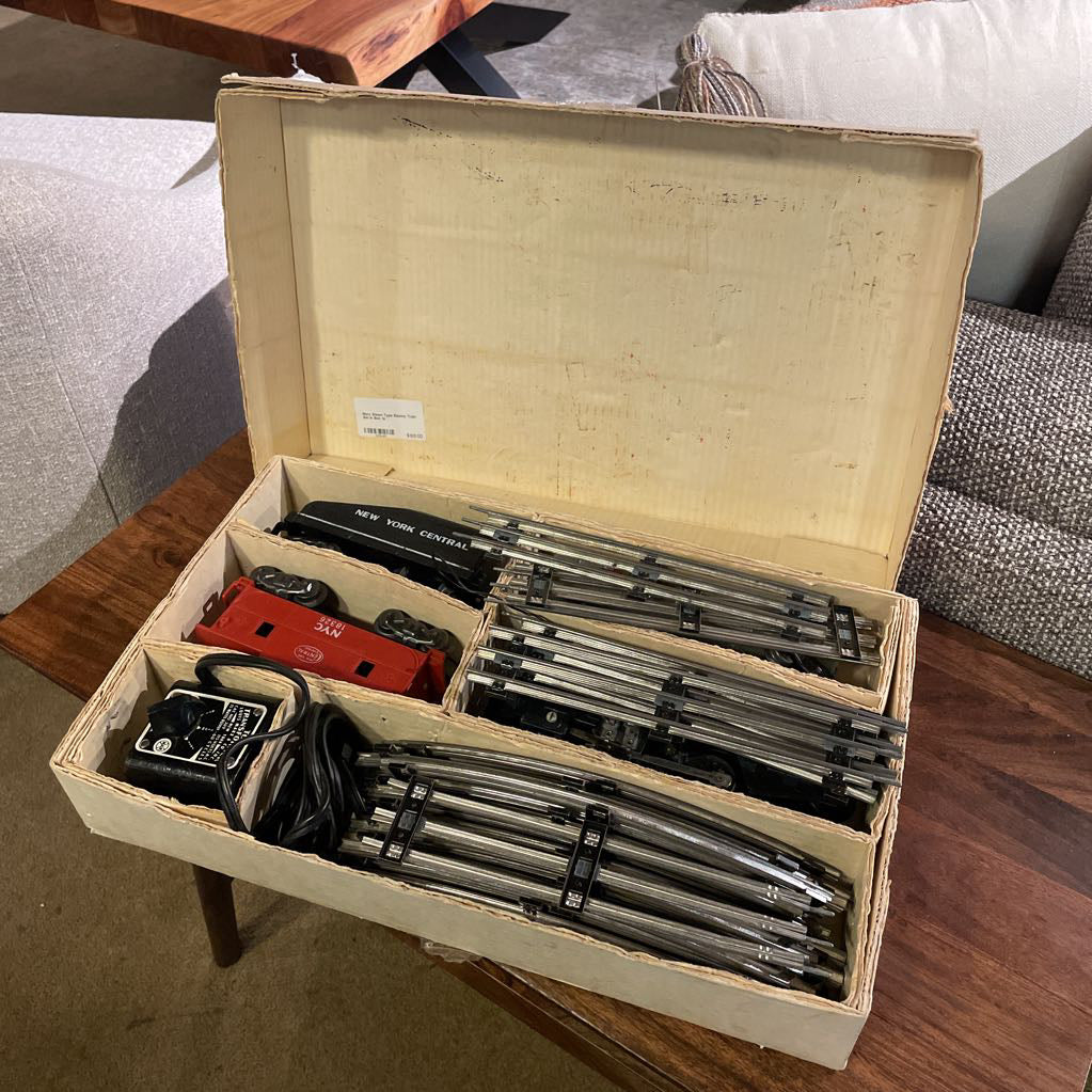 Marx Steam Type Electric Train Set in Box SMALLS