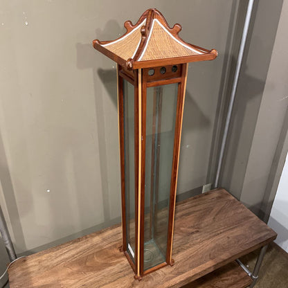 Glass Asian Pavilion with Removeable Top SMALLS