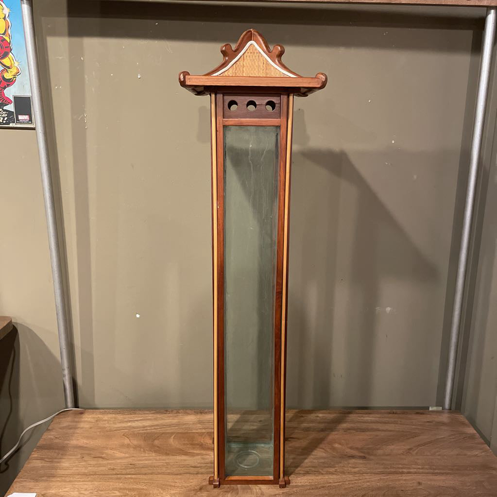 Glass Asian Pavilion with Removeable Top SMALLS