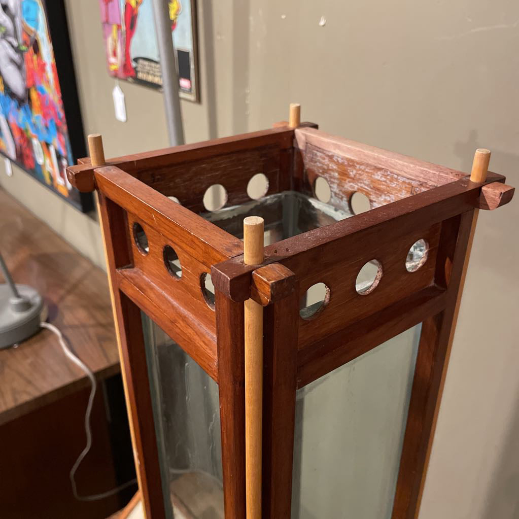 Glass Asian Pavilion with Removeable Top SMALLS
