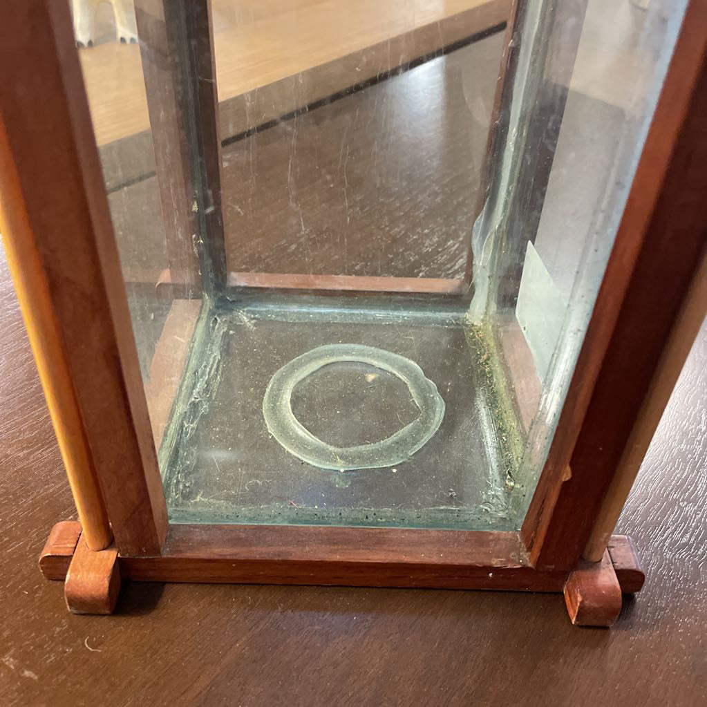 Glass Asian Pavilion with Removeable Top SMALLS