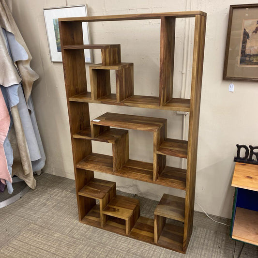 Natural Metro Asymmetric Bookshelf