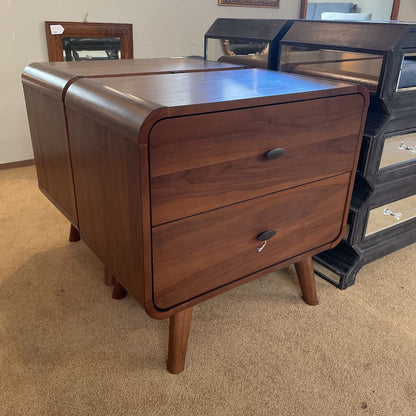 MC Walnut Nightstand