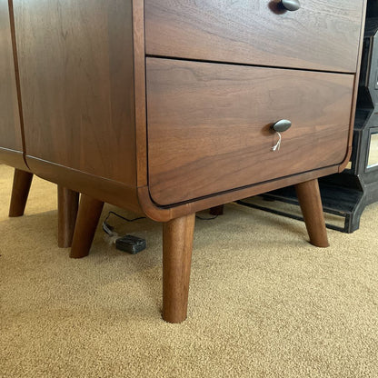 MC Walnut Nightstand