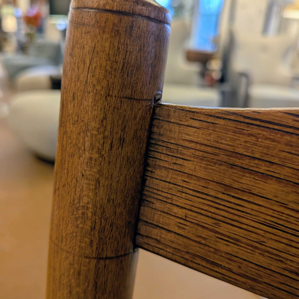 Mission Style Woven Seat Rocking Chair