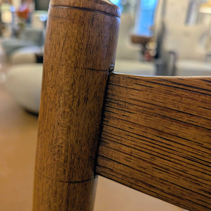 Mission Style Woven Seat Rocking Chair