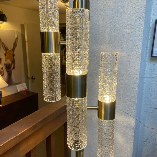 Antique Brass LED Floor Lamp LAMPS