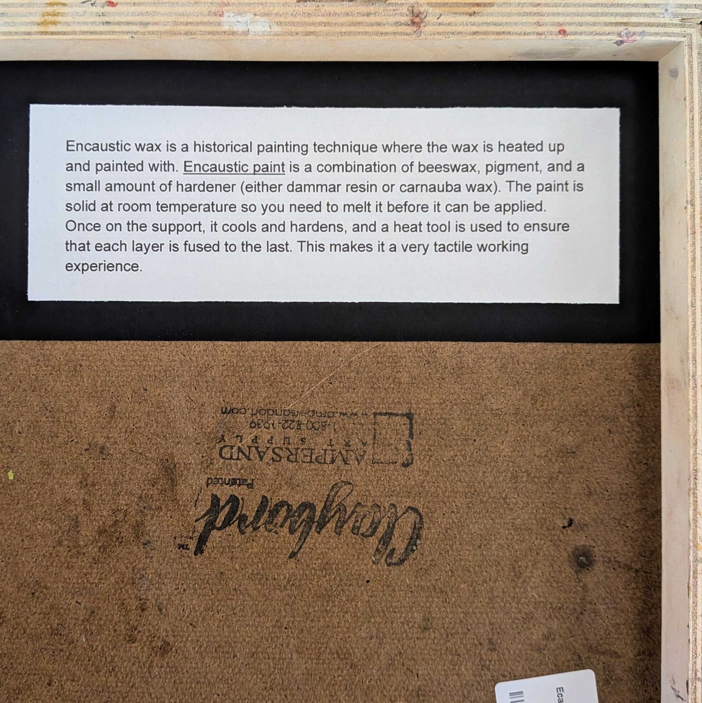 Ecaustic Wax Artwork ART