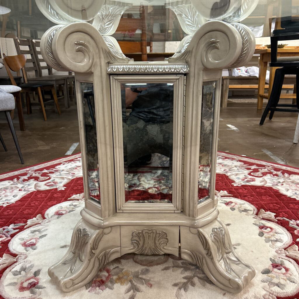 Michael Amini Platine De Royale Round Dining Table