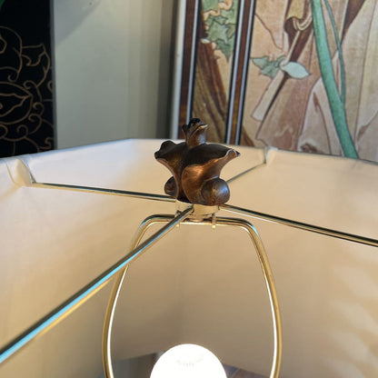 Heavy Baroque Base with Leaves Table Lamp LAMPS