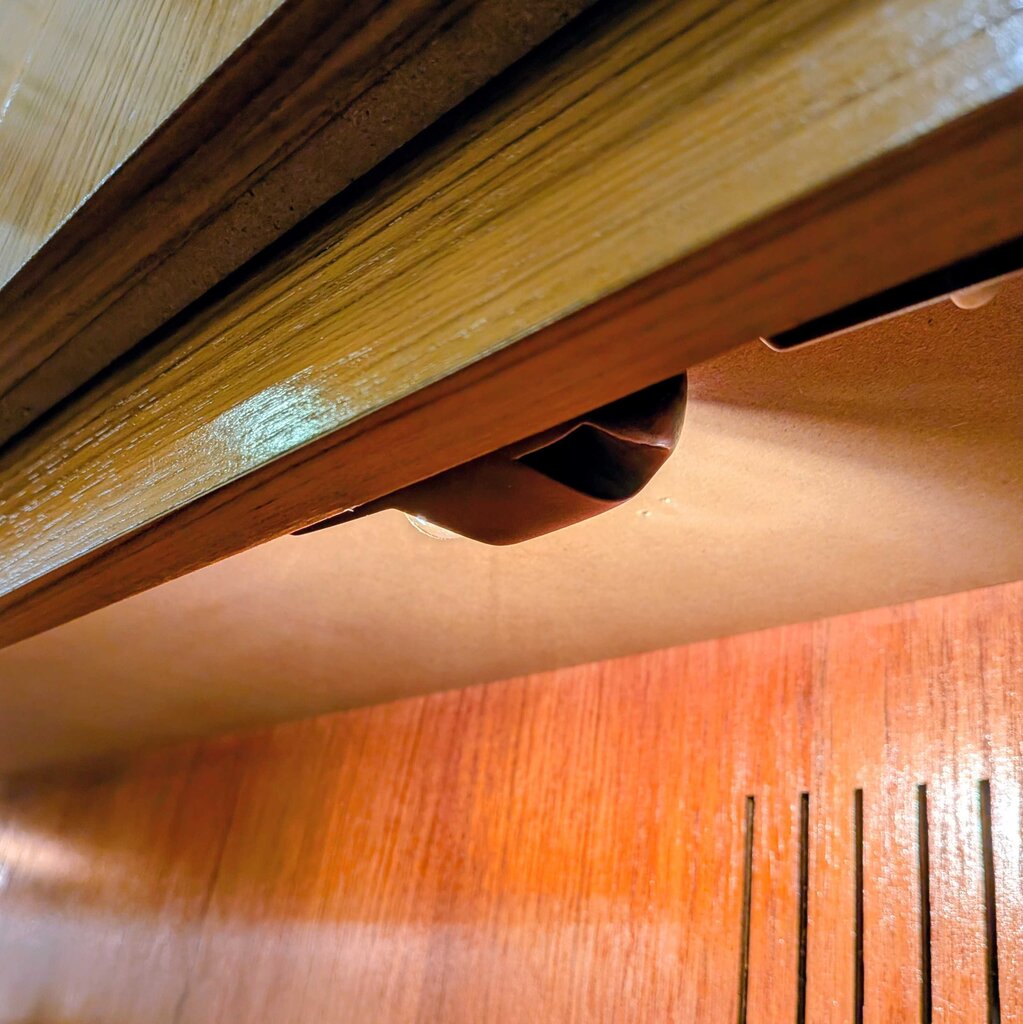 Close-up of a wooden surface with a focus on texture and color.