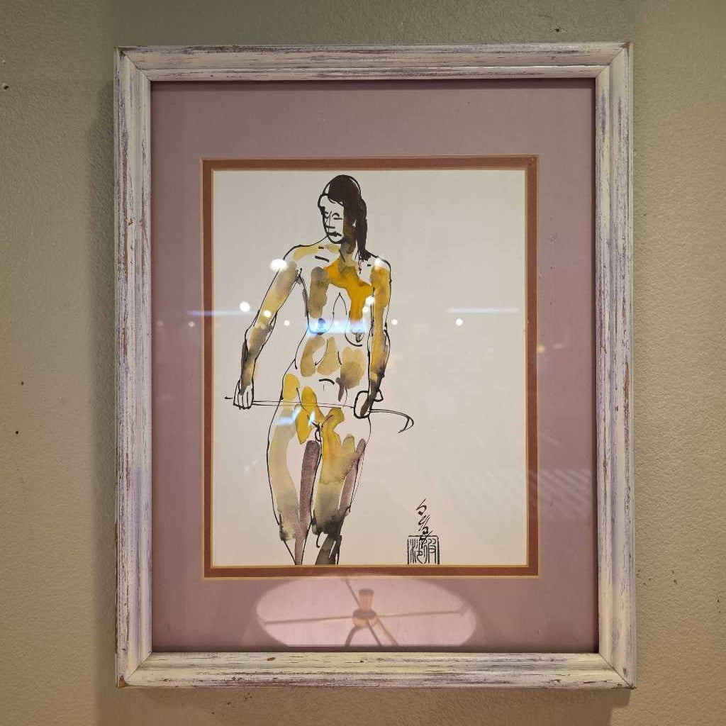Figure Watercolor Print ART