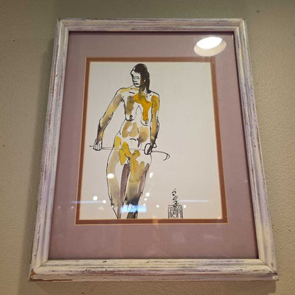 Figure Watercolor Print ART