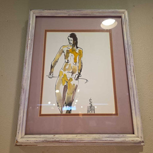 Figure Watercolor Print ART