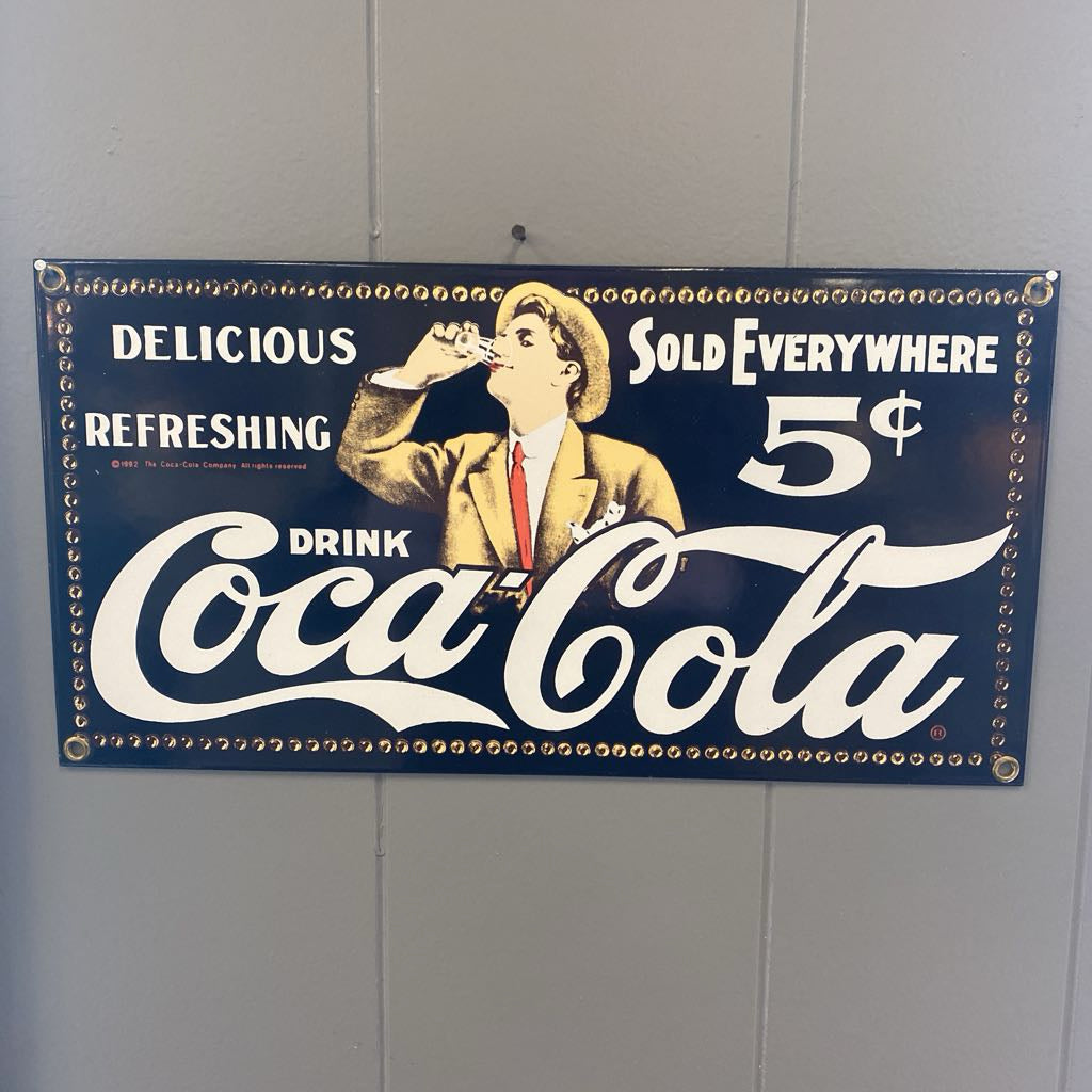 Ol'Timey Style Coke Sign ART