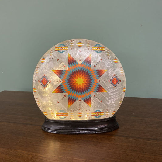 Southwest Pattern Accent Lamp