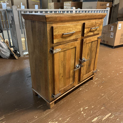 RECLAIMED "ICEBOX" SERVER C BAR CARTS