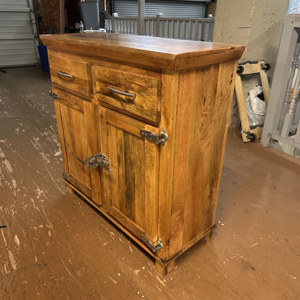 RECLAIMED "ICEBOX" SERVER C BAR CARTS