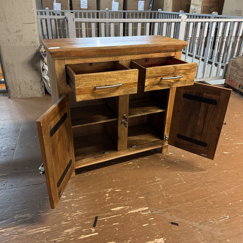 RECLAIMED "ICEBOX" SERVER C BAR CARTS