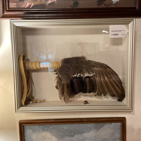 Native American Smudging Wing, Framed(mallard wing)