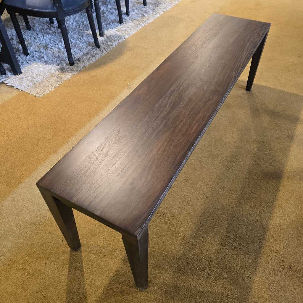 Walnut Wallace Dining Bench C DINING BENCHES