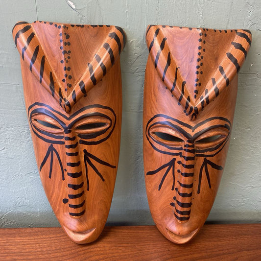 African Folk Art Mask SMALLS