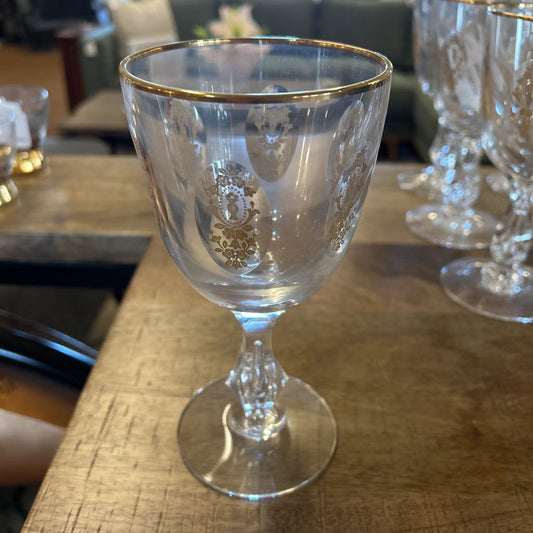 Tiffin Palias Versailles Crystal Wine Goblet