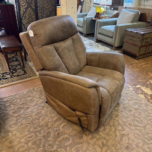 Suede Recliner Lift Chair