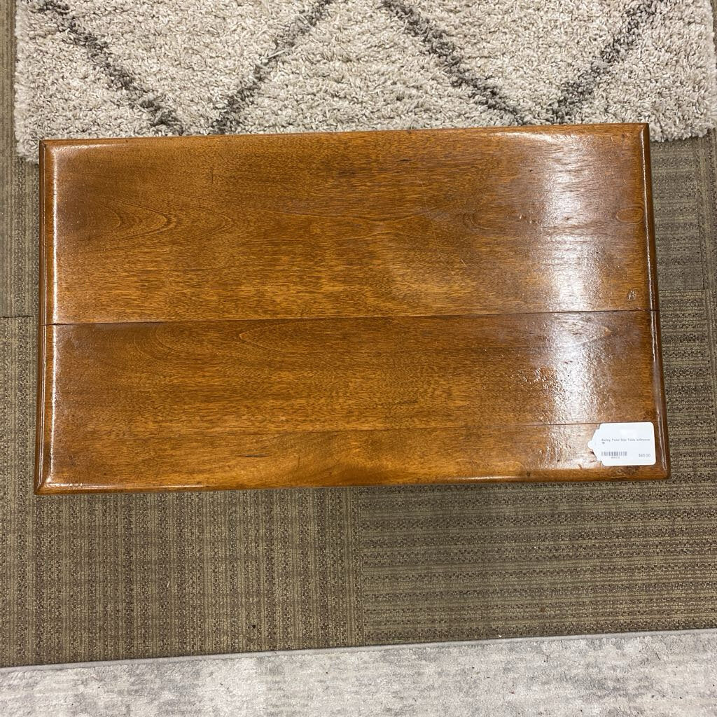 Barley Twist Side Table w/Drawer