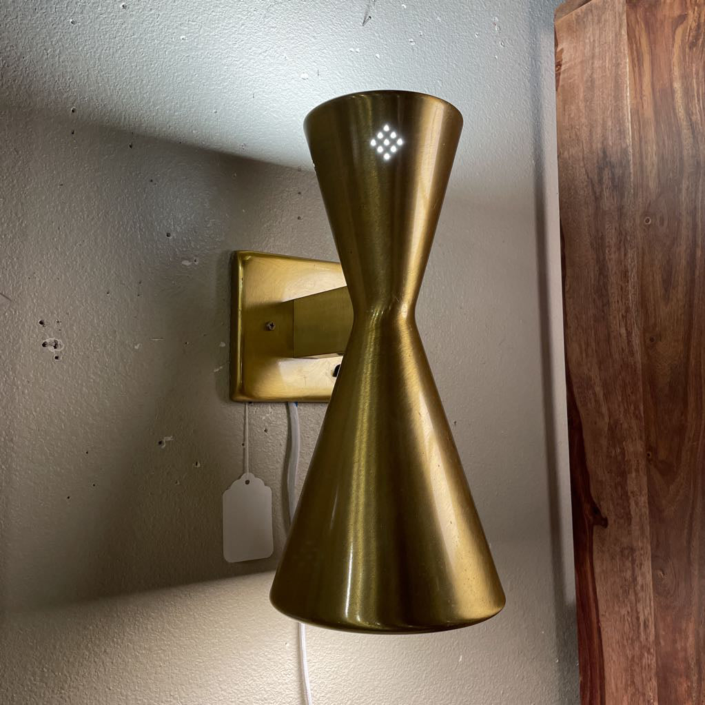 Vintage Gold Wall Sconce