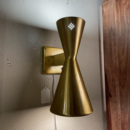 Vintage Gold Wall Sconce