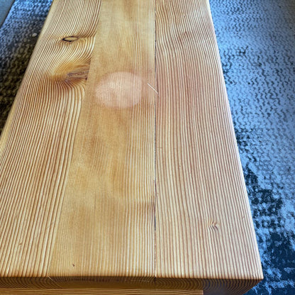 Fir Wood Log Coffee Table