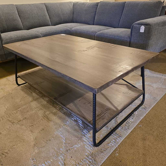 Wood & Rebar Coffee Table