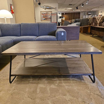 Wood & Rebar Coffee Table