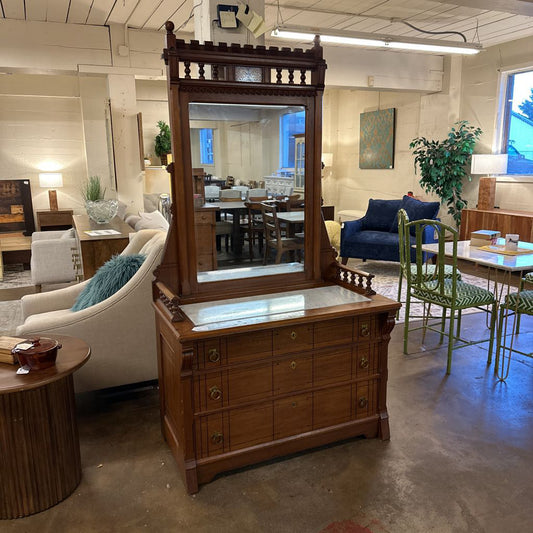 Eastlake Walnut Dressing Chest