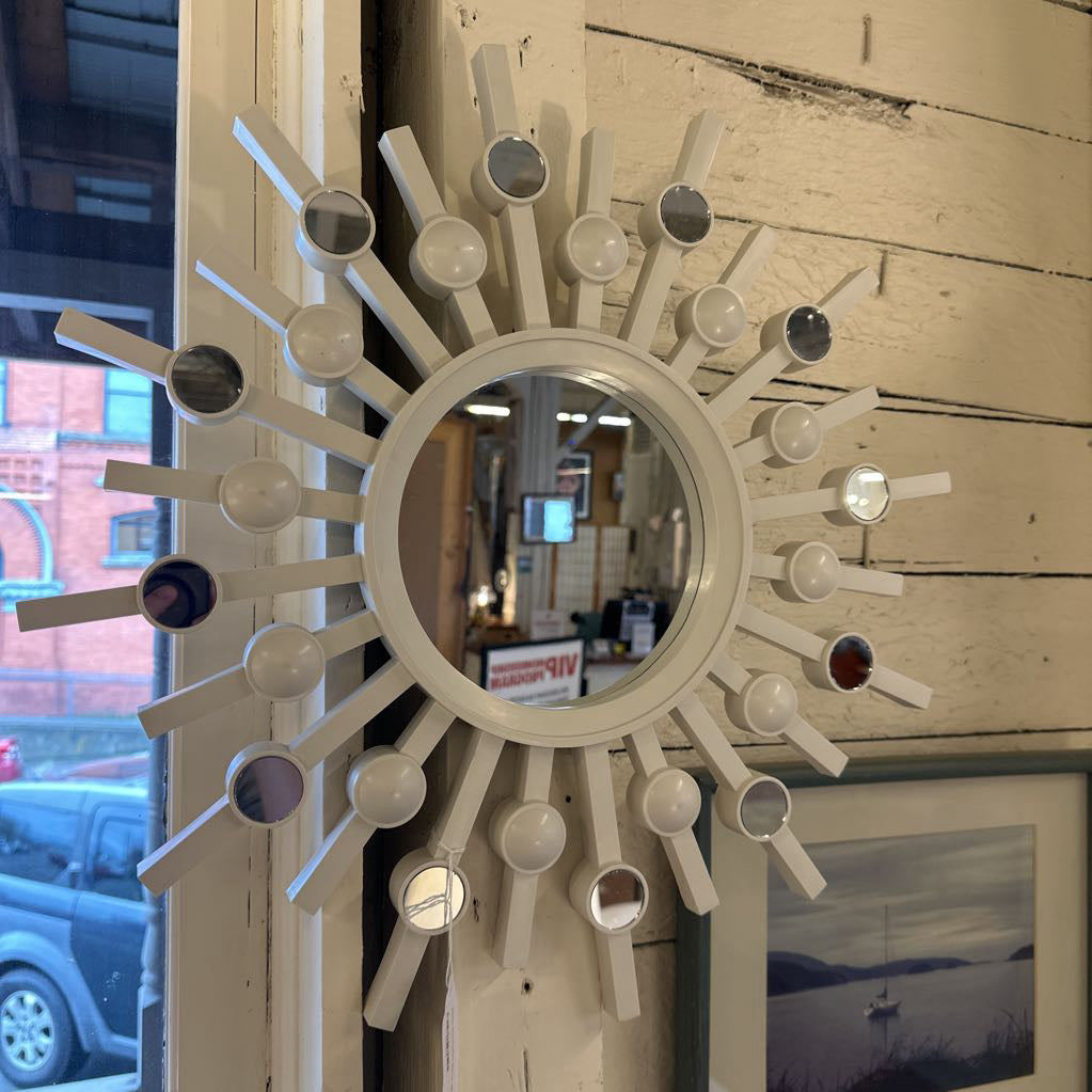 White Decorative Mirror C MIRRORS