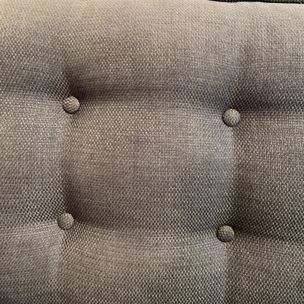Sloped Arm Gray Tufted 2 Seat Sofa U SOFAS