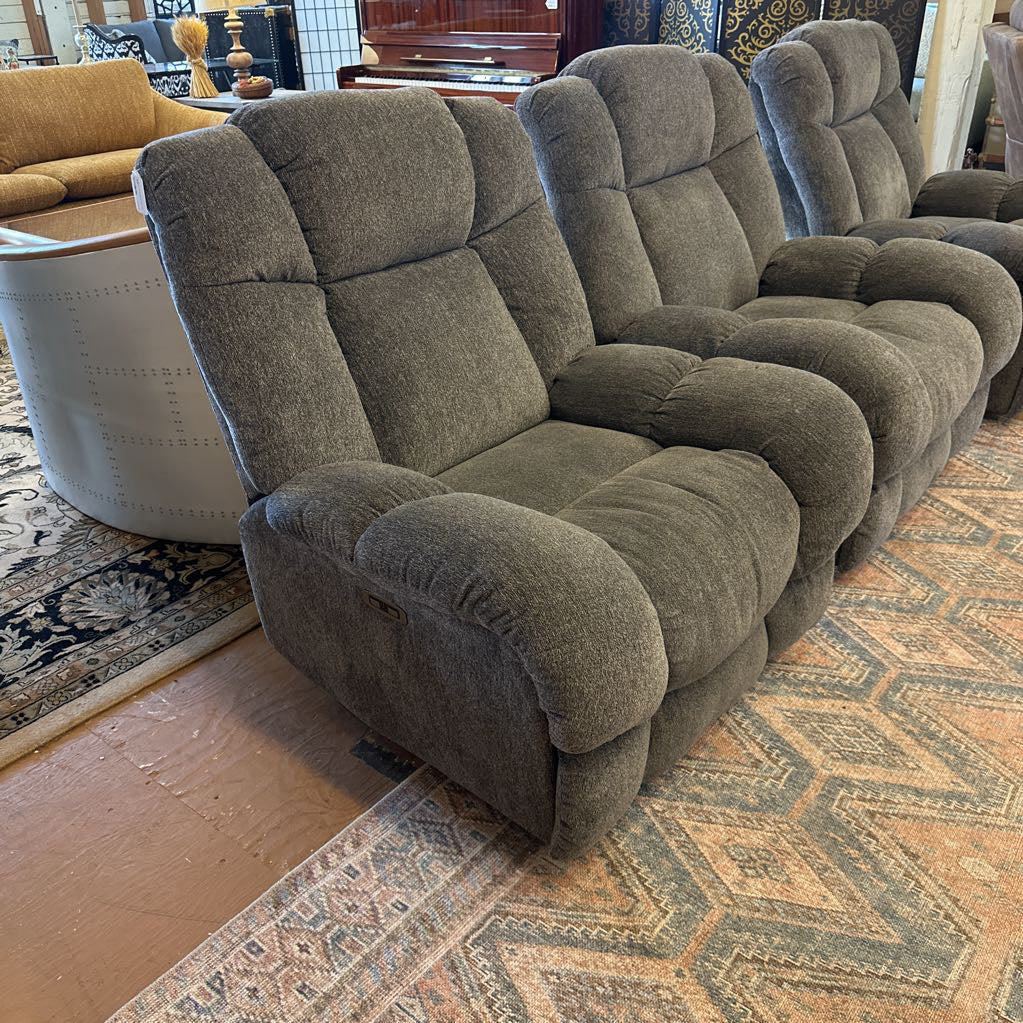 Grey Power Reclining Chair (AS IS) U ACCENT CHAIRS