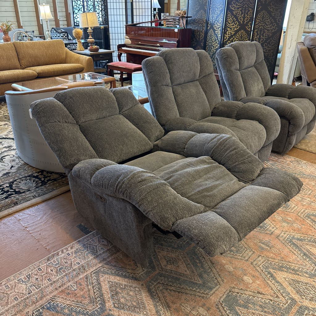 Grey Power Reclining Chair (AS IS) U ACCENT CHAIRS