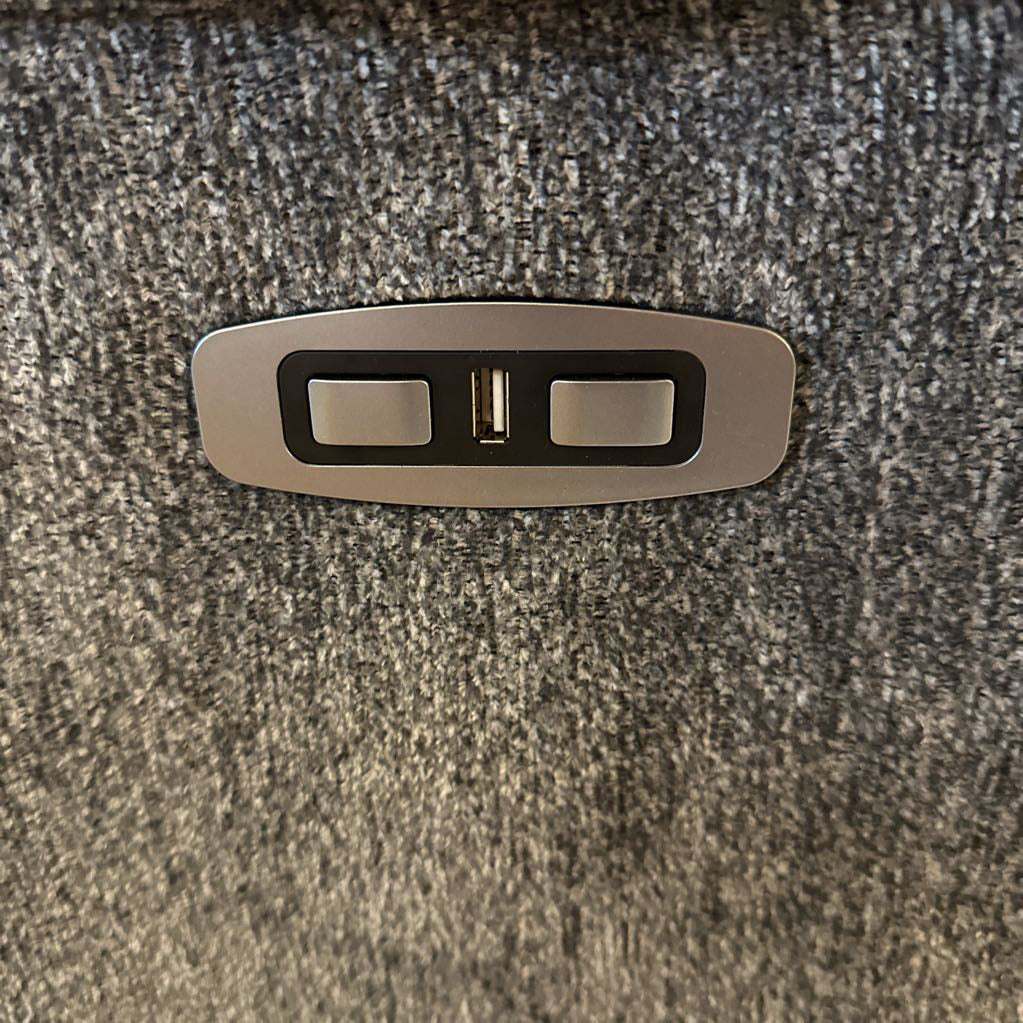 Grey Power Reclining Chair (AS IS) U ACCENT CHAIRS